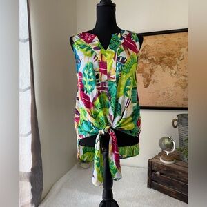 Chicos tropical sleeveless top